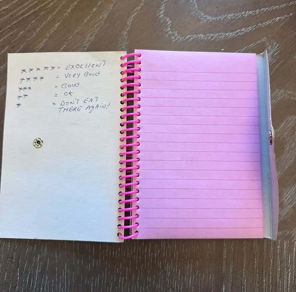 Vintage Lisa Frank 'The Girls' Small Spiral Notebook with Snap Closure Y2K